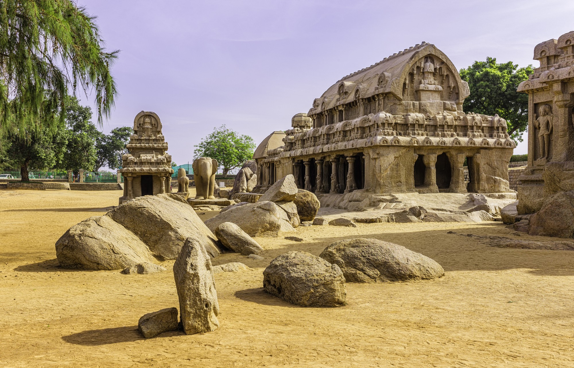 Die Steinkunst von Mahabalipuram 2