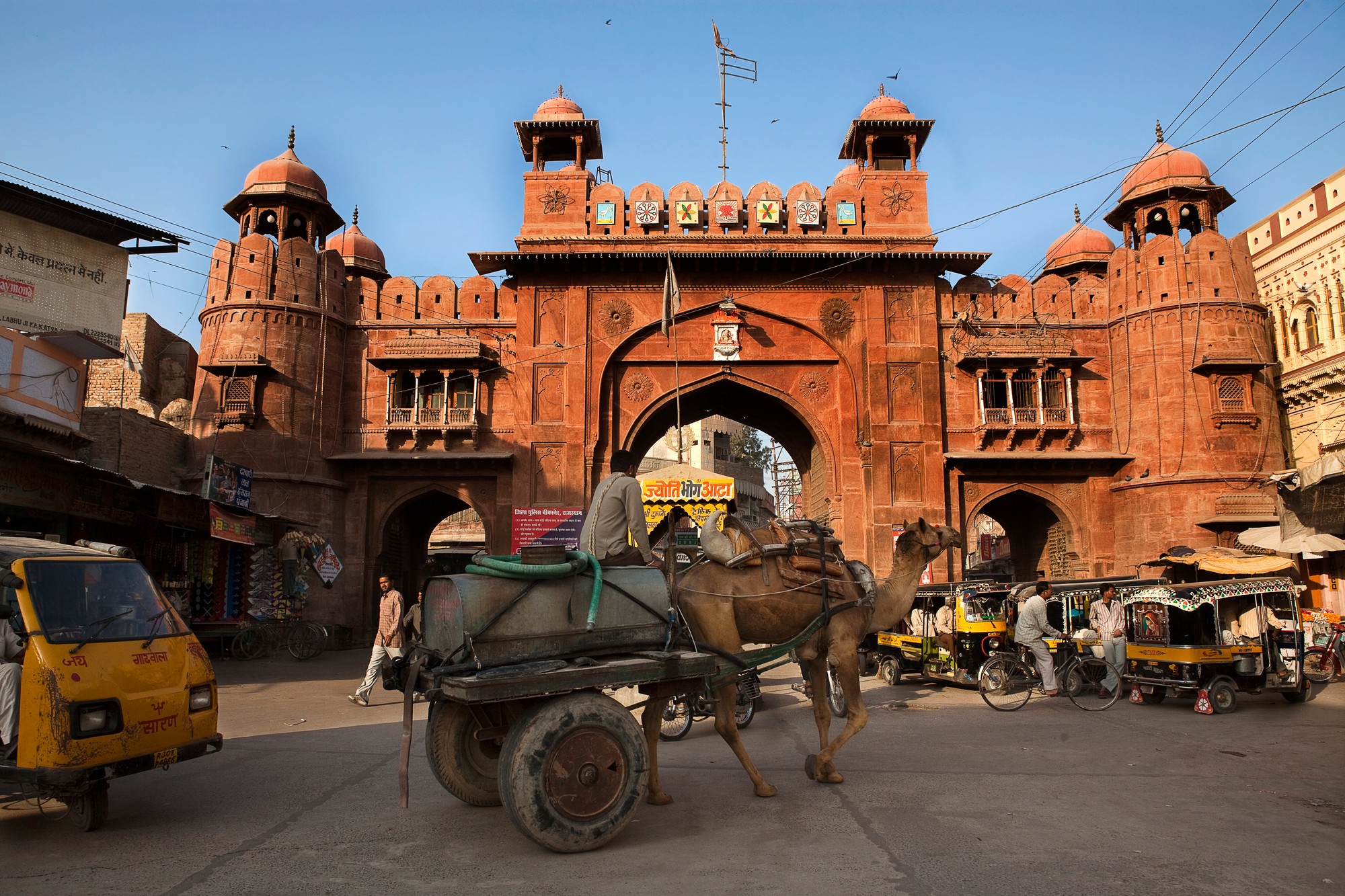Kamele, Basare und "Bhujia" in Bikaner 2